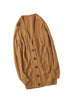 Front Pocket And Buttons Closure Cardigan